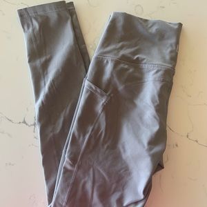 BuffBunny full length gray workout leggings